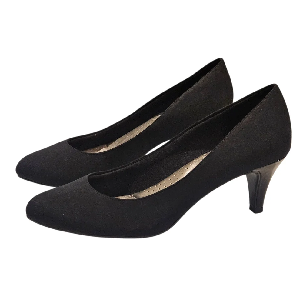 New - Abella - Classic Black Heels - Size 10